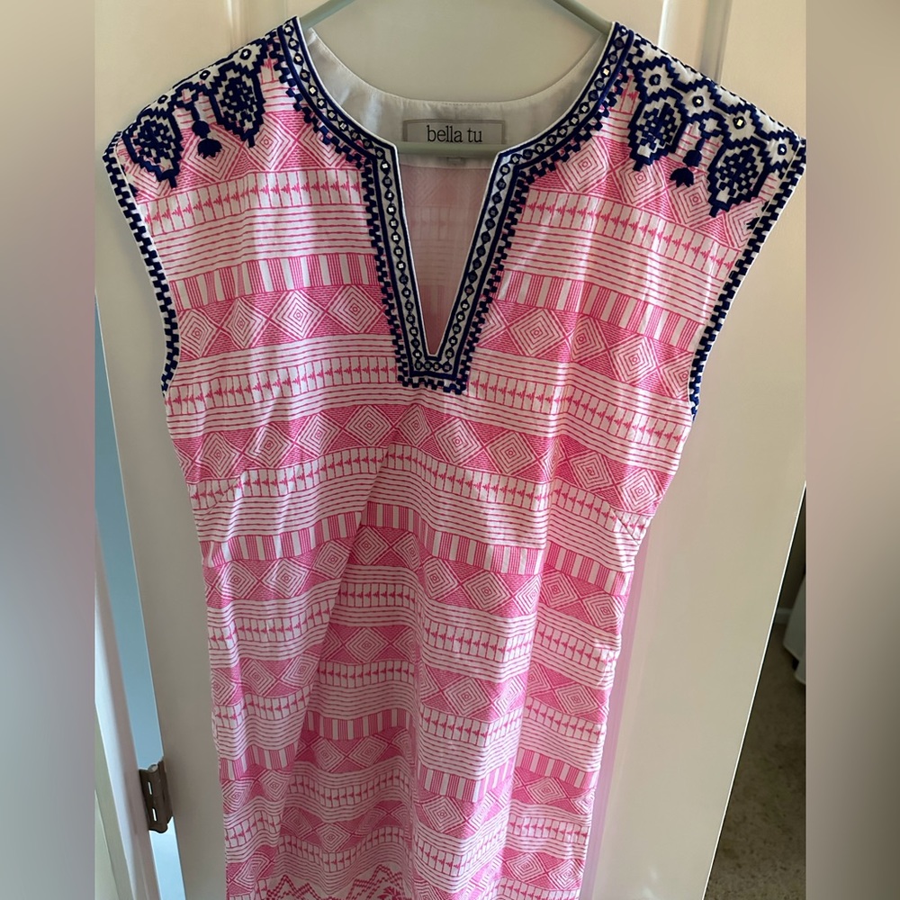 Bella Tu Amanda 37” Cap Sleeve Dress